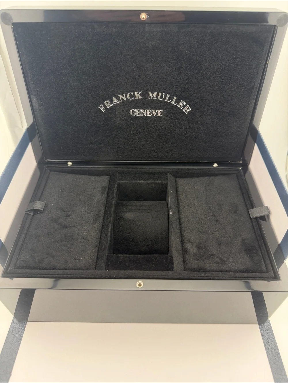 Frank Muller Black Watch Presentation Box - Navy Case